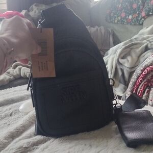 Steve Madden Black Backpack Classic Design
